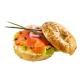 Bagel with Omelette & Tomatoes
